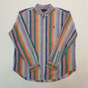Vintage Polo Ralph Lauren Multicolor Button Down